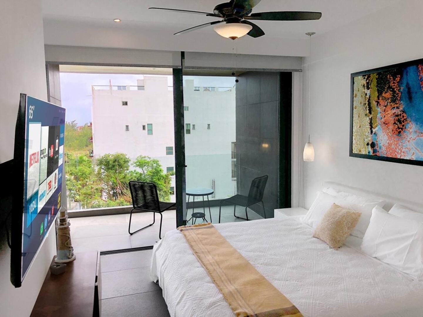 Soul Downtown 5 Minutes Away From The Beach 신데 델 카르멘 외부 사진